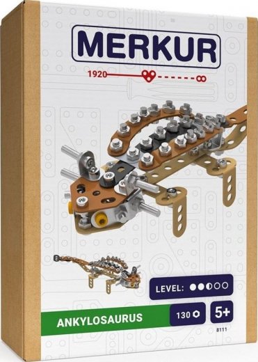 Merkur - DINO - Ankylosaurus, 130 dílků