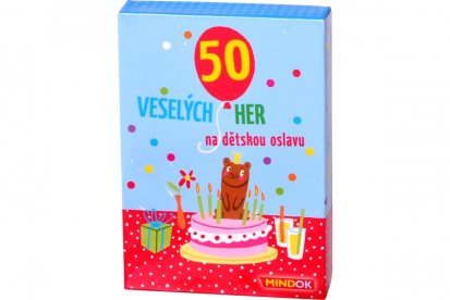 Mindok 50 veselých her na dětskou oslavu