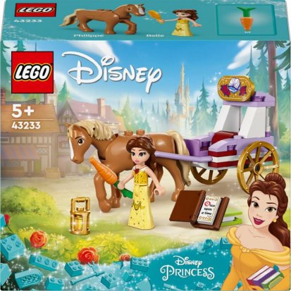 Lego Disney Princess 43233 Bella a pohádkový kočár s koníkem