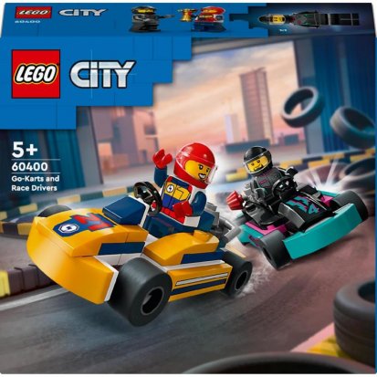 LEGO City 60400 Motokáry s řidiči