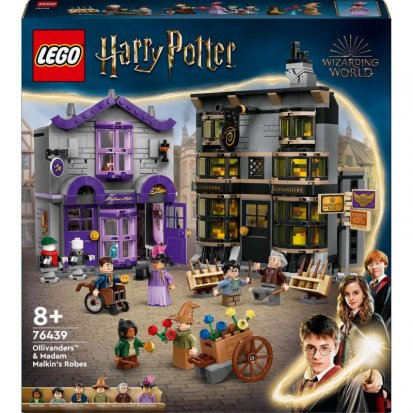Lego Harry Potter 76439 Ollivanderův obchod a Obchod madame Malkinové