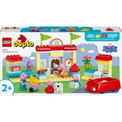 Lego Duplo 10434 Prasátko Peppa a supermarket