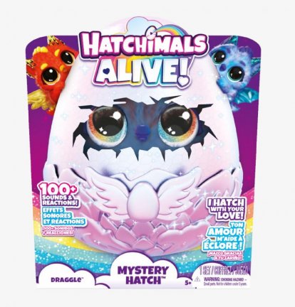 Spin Master HATCHIMALS LÍHNOUCÍ SE INTERAKTIVNÍ ZVÍŘÁTKO DRÁČEK