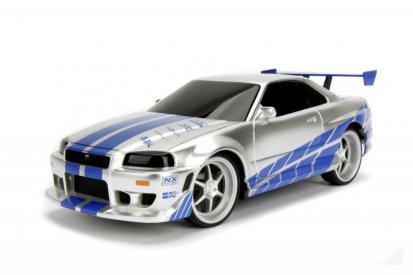Jada Rychle a zběsile RC auto Nissan Skyline 1:24