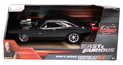 Rychle a zběsile RC auto 1970 Dodge Charger 1:24