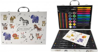 MAC TOYS ARTO Výtvarný kufřík - Zvířátka