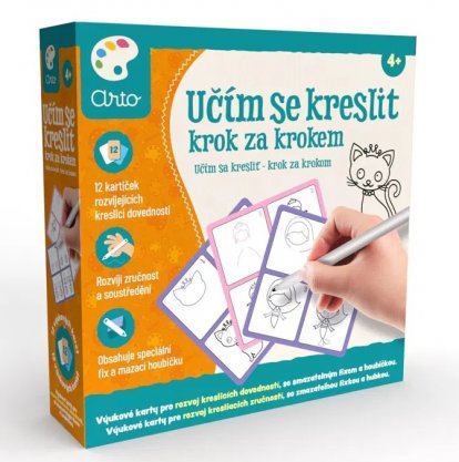 MAC Toys ARTO Učím se kreslit Krok za krokem