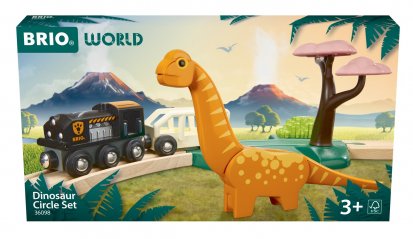 Brio Dinosauří kruhová vláčkodráha