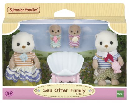 Sylvanian family Rodina mořských vyder