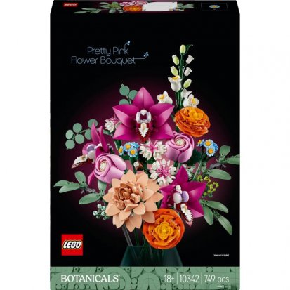 Lego Creator 10342 Krásná kytice růžových květin