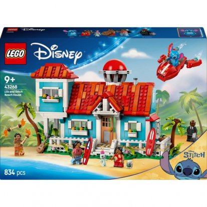 LEGO Disney 43268 Lilo a Stitch a domek na pláži