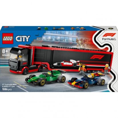 Lego City 60445 Kamion F1® s vozy F1® RB20 a AMR24