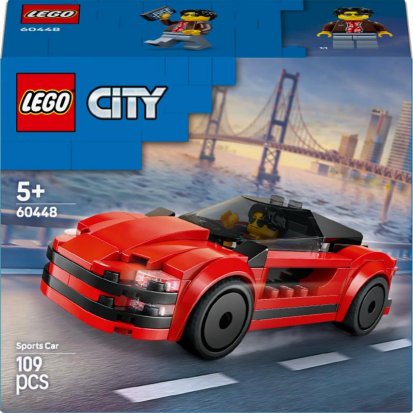 Lego City 60448 Červený sporťák