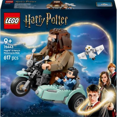 Lego Harry Potter 76443 Hagrid™ a Harry na motorce