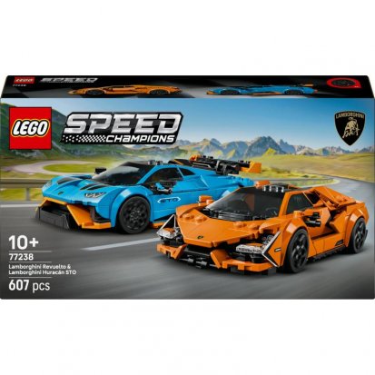 LEGO Speed Champions 77238 Lamborghini Revuelto a Huracán STO