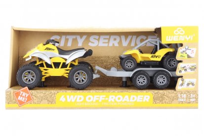 Lamps Čtyřkolka s buginou na baterie