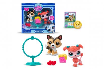 Littlest Pet Shop 2 figurky - 4 druhy