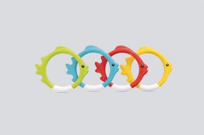 INTEX 55507 Kroužky v designu rybiček potápěcí