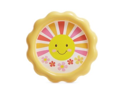 INTEX 56126 Nafukovací dětský bazén s fontánkou Sluneční Paprsky