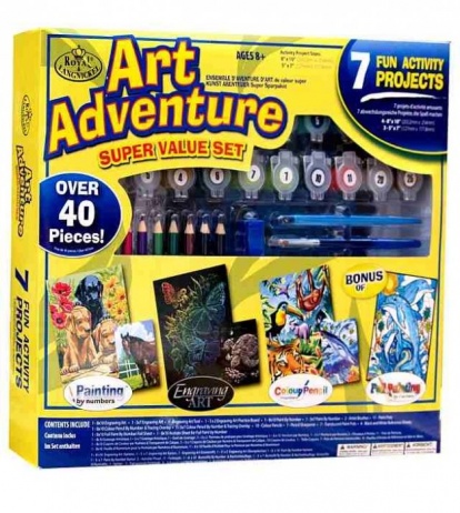 Art Adventure - velká sada tvoření - žlutá
