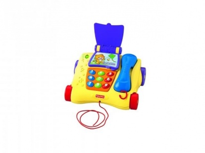 Fisher Price Mluvící tahací telefon (CZ/ANG)