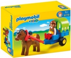 Playmobil 6779 Kočárek s poníky