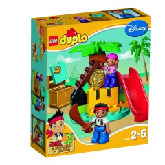 Lego Duplo 10604 Jake a piráti ze Země Nezemě: Ostrov pokladů