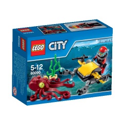 Lego City 60090 Potápěčský hlubinný skútr