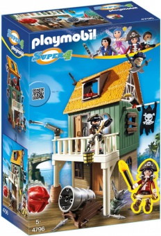 Playmobil 4796 Maskovaná pirátská pevnost s Ruby