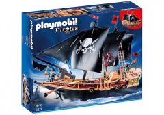 Playmobil 6678 Pirátská bitevní loď